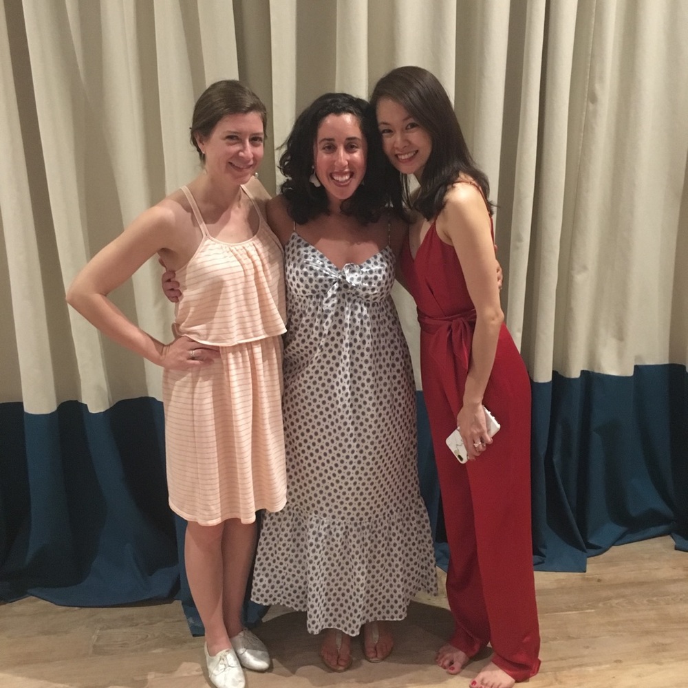 J. Crew Blue and White Maxi Dress